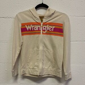Wrangler Kids Hoodie Red and Orange Accents NWOT